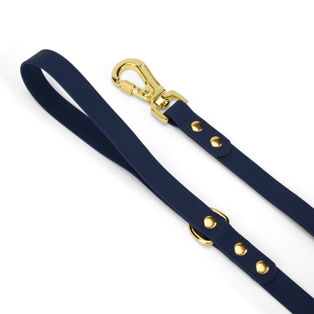 Close-up of the reinforced TidyTails leash handle and locking clasp